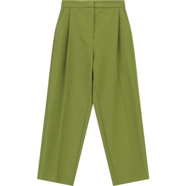 pantaloni a palazzo Imperial verde a quadri