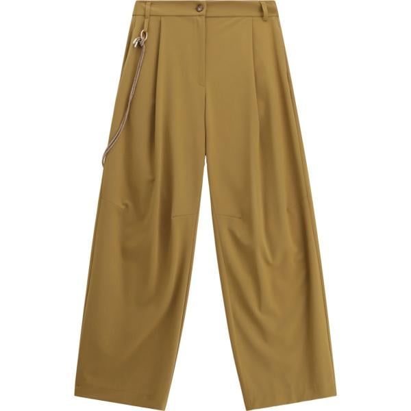 pantaloni a palazzo Imperial marrone