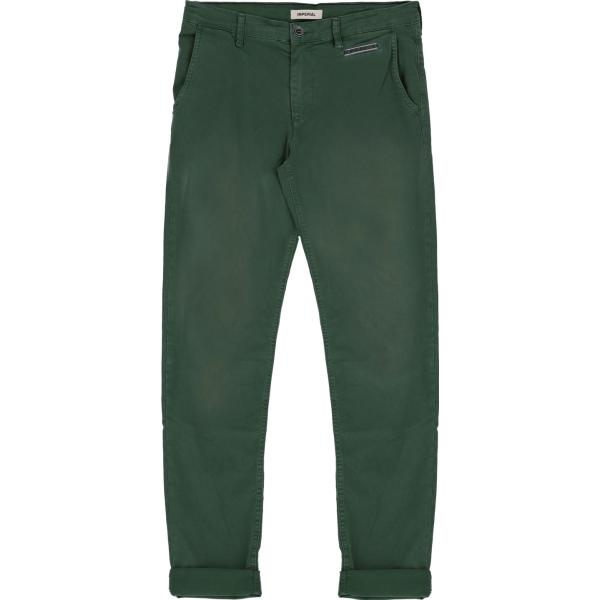 pantaloni Imperial verde tinta unita