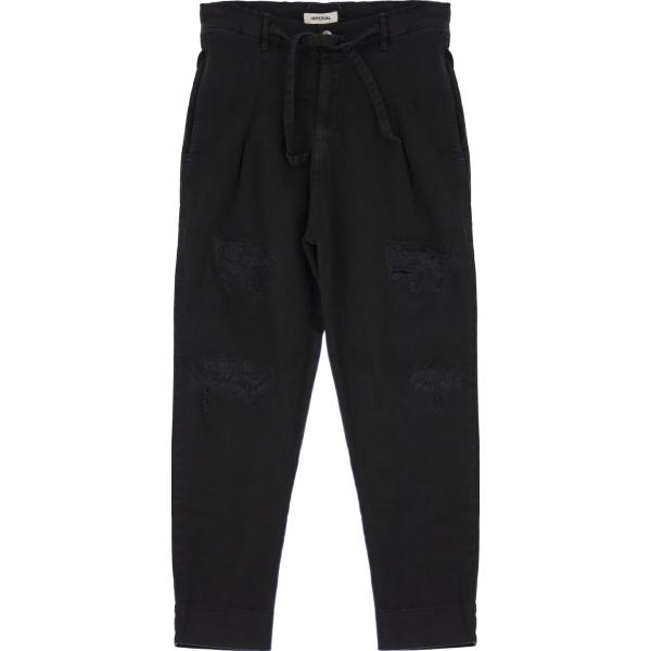 pantaloni Imperial nero tinta unita