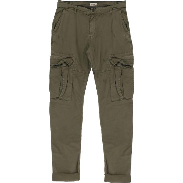 pantaloni Imperial verde tinta unita