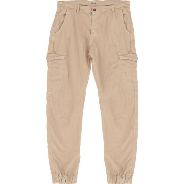 pantaloni cargo Imperial marrone tinta unita