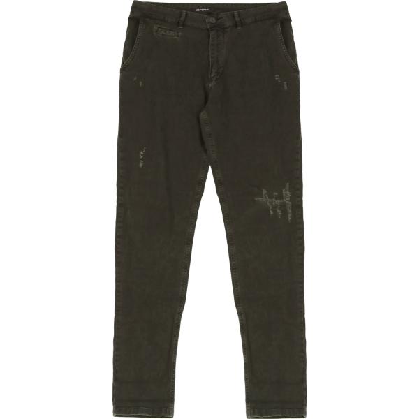 pantaloni Imperial verde tinta unita