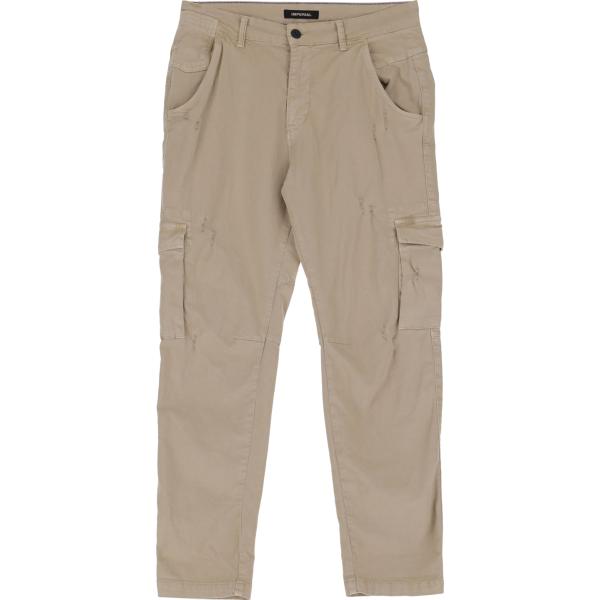 pantaloni Imperial marrone tinta unita