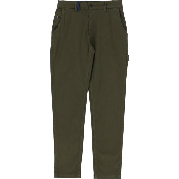 pantaloni Imperial verde tinta unita