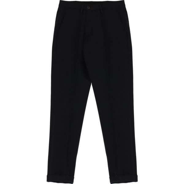 pantaloni Imperial nero tinta unita