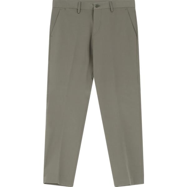 pantaloni Imperial verde tinta unita