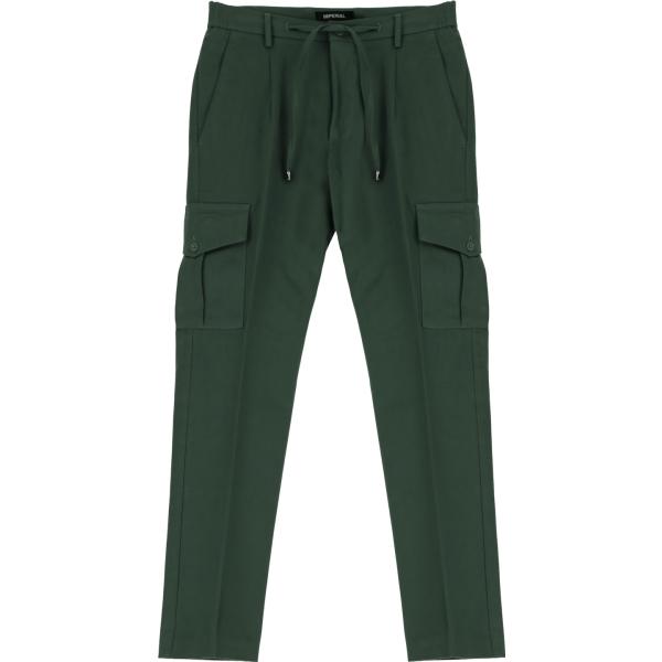 pantaloni Imperial nero tinta unita
