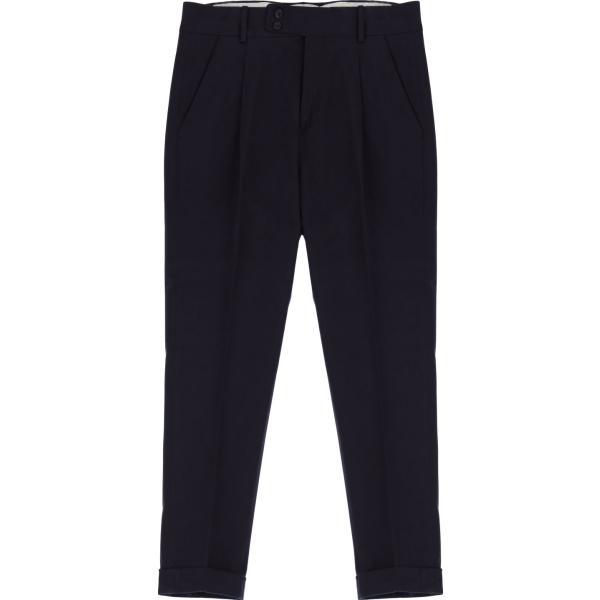 pantaloni Imperial blu tinta unita