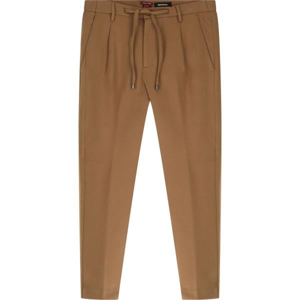 pantaloni Imperial marrone tinta unita