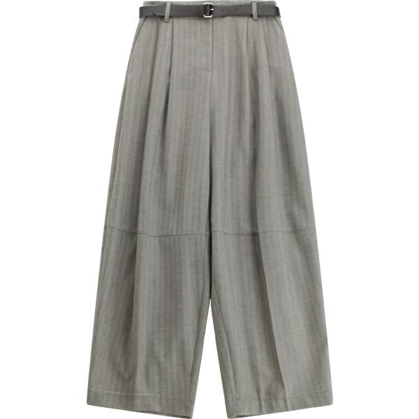 pantaloni Imperial grigio a righe