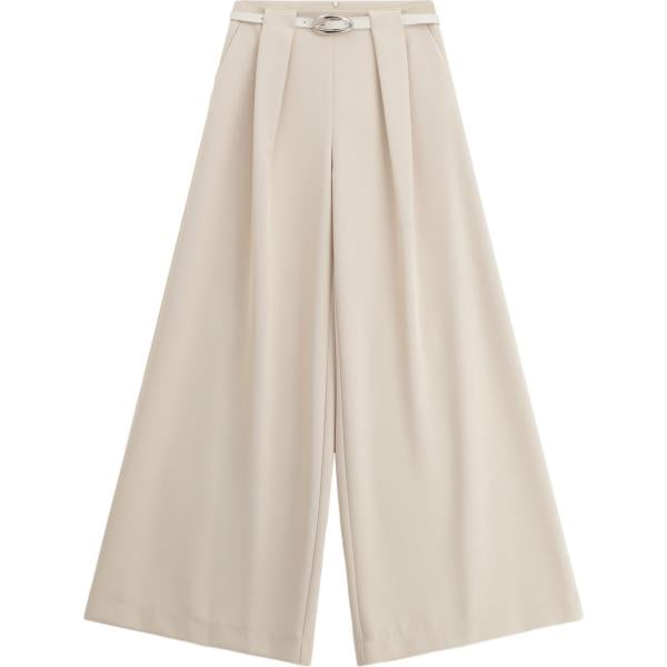 pantaloni a palazzo Imperial bianco