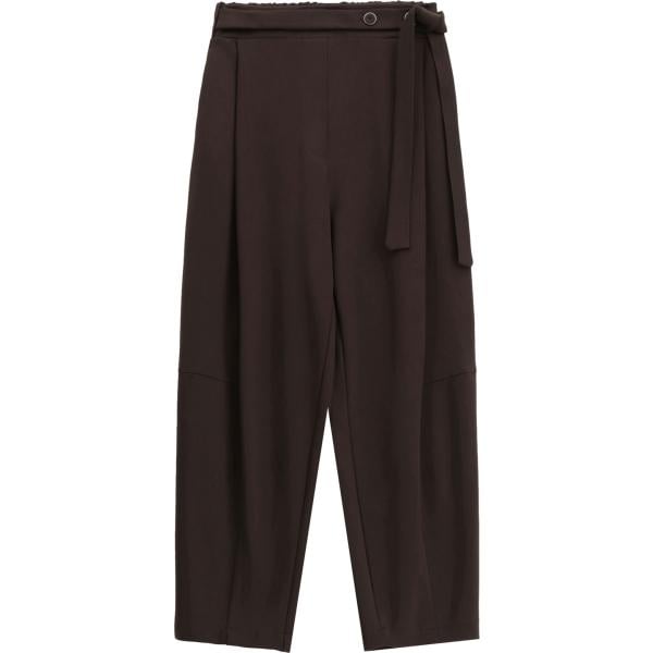 pantaloni Imperial marrone tinta unita