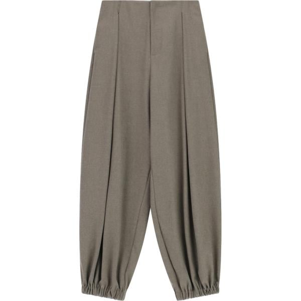 pantaloni a palazzo Imperial verde