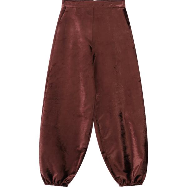 pantaloni a palazzo Imperial marrone