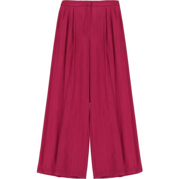 pantaloni a palazzo Imperial rosso