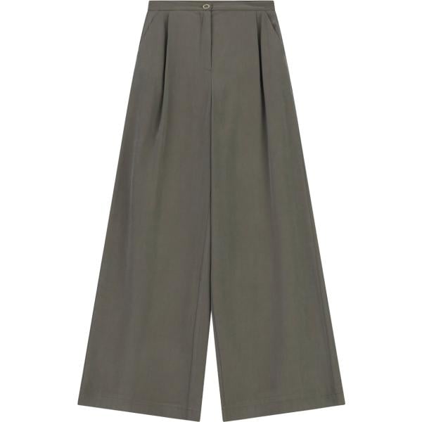 pantaloni a palazzo Imperial verde