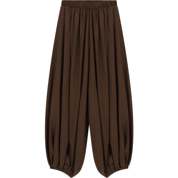 Pantaloni da donna in marrone scuro Imperial