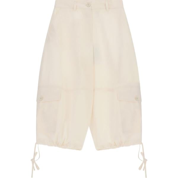 Pantaloni da donna cropped a vita alta con coulisse Imperial