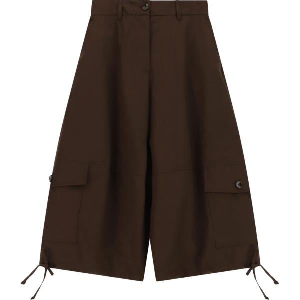 pantaloni a palazzo Imperial marrone