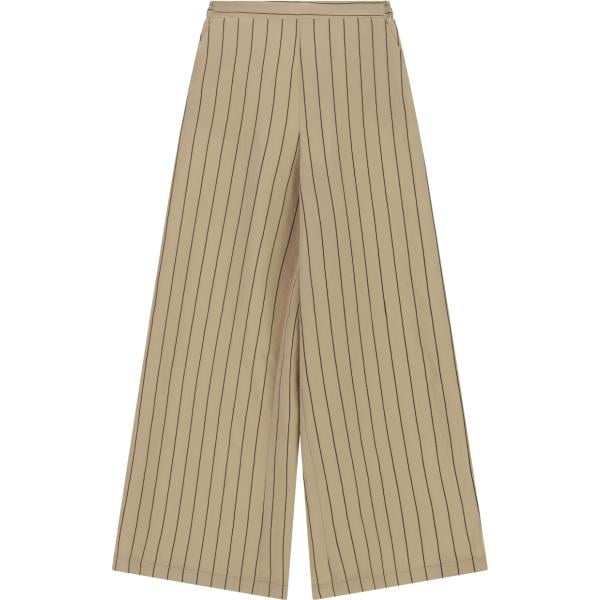 pantaloni a palazzo Imperial marrone a righe