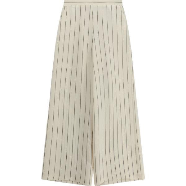 pantaloni a palazzo Imperial bianco a righe