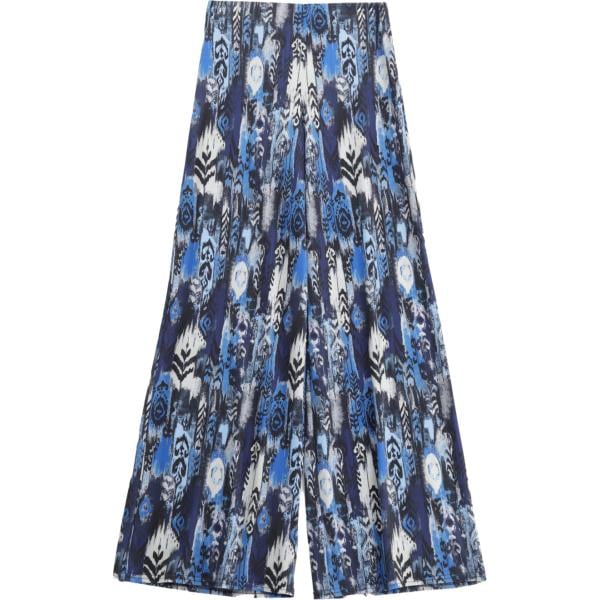 pantaloni Imperial blu con stampe