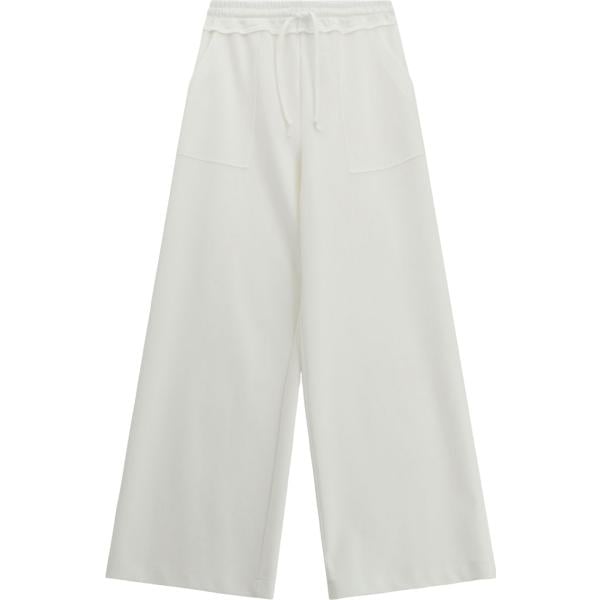 pantaloni Imperial bianco tinta unita