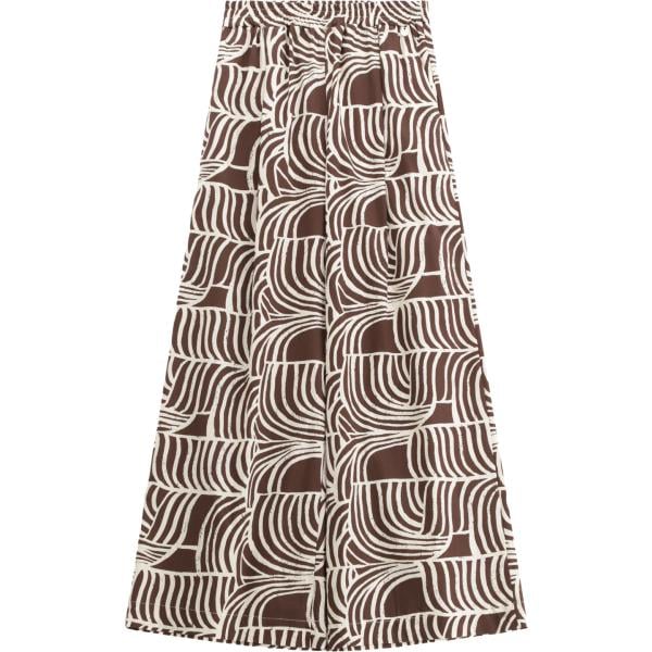 pantaloni Imperial marrone con stampe