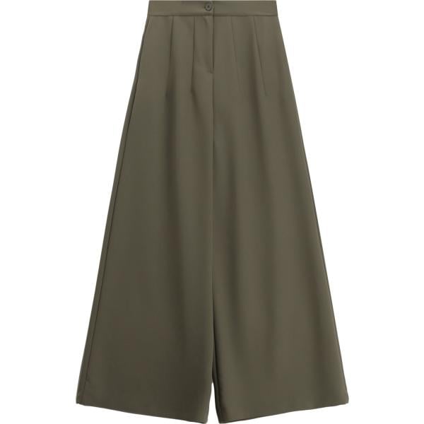 pantaloni a palazzo Imperial verde