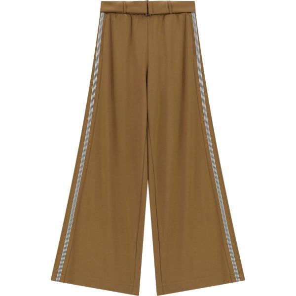 pantaloni a palazzo Imperial marrone