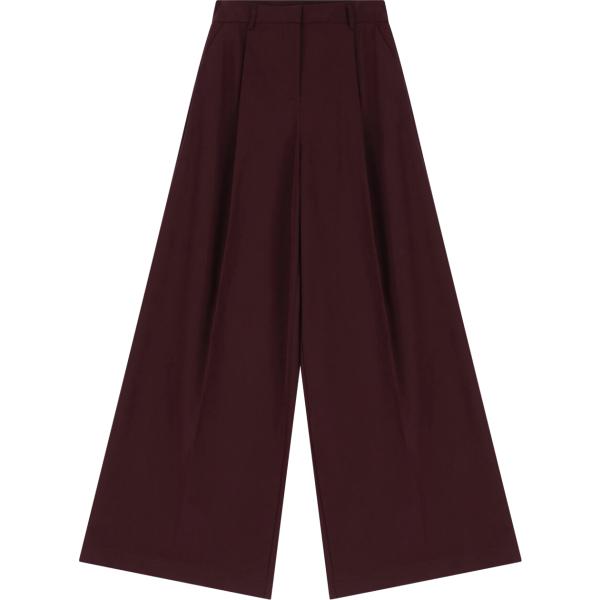 pantaloni a palazzo Imperial marrone