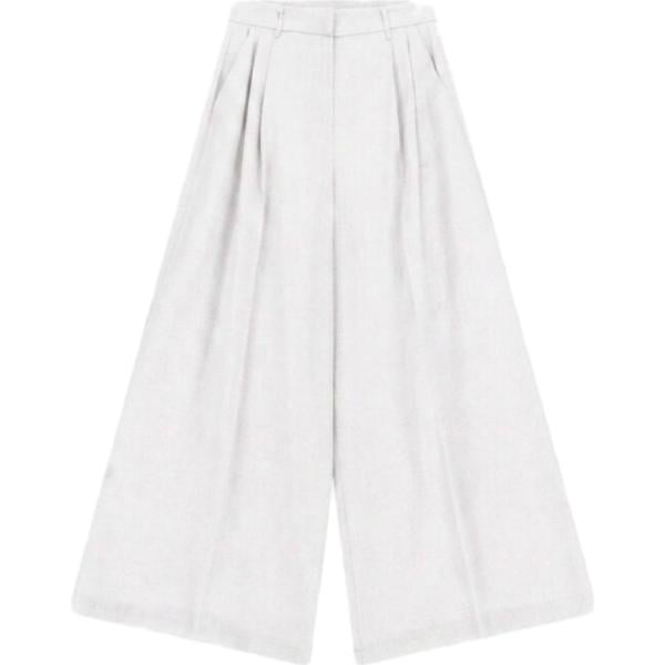 pantaloni a palazzo Imperial bianco