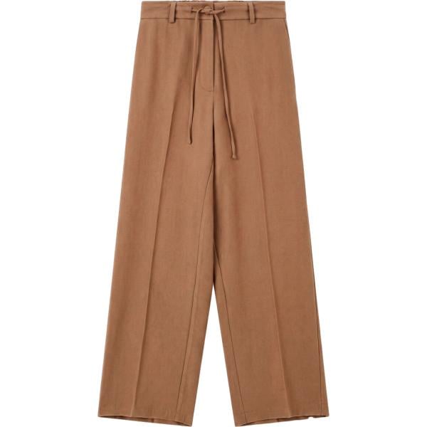 pantaloni a palazzo Imperial marrone