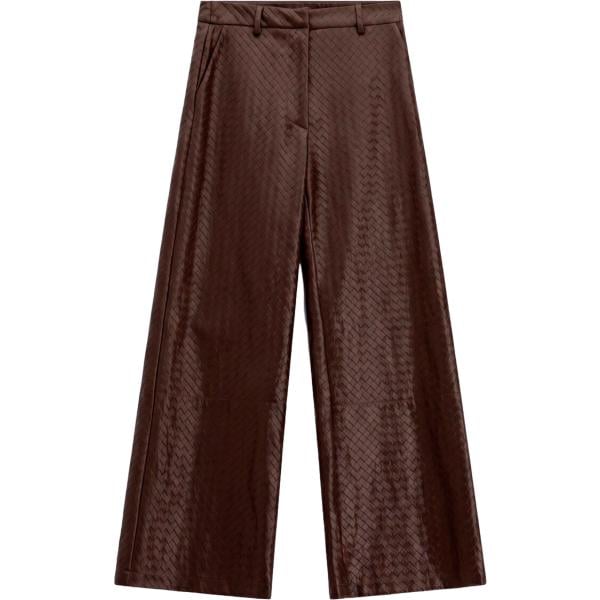 pantaloni a palazzo Imperial marrone