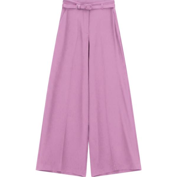 pantaloni a palazzo Imperial rosa