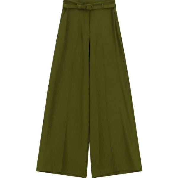 pantaloni a palazzo Imperial verde