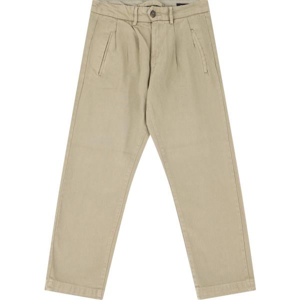 pantaloni Imperial marrone tinta unita