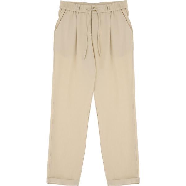 pantaloni Imperial marrone tinta unita