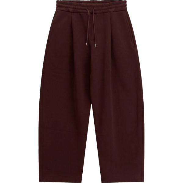Pantaloni da uomo in marrone scuro con coulisse Imperial