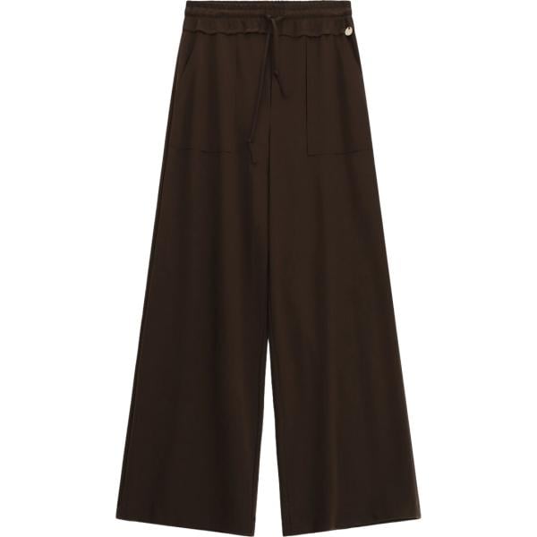 pantaloni a palazzo Imperial marrone