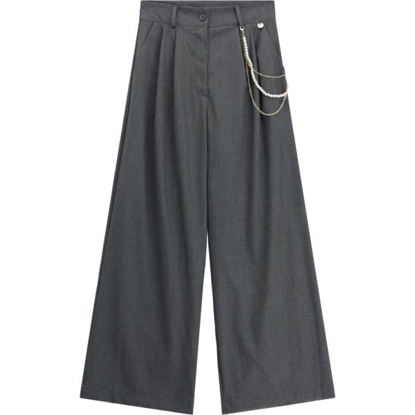 pantaloni a palazzo Imperial grigio