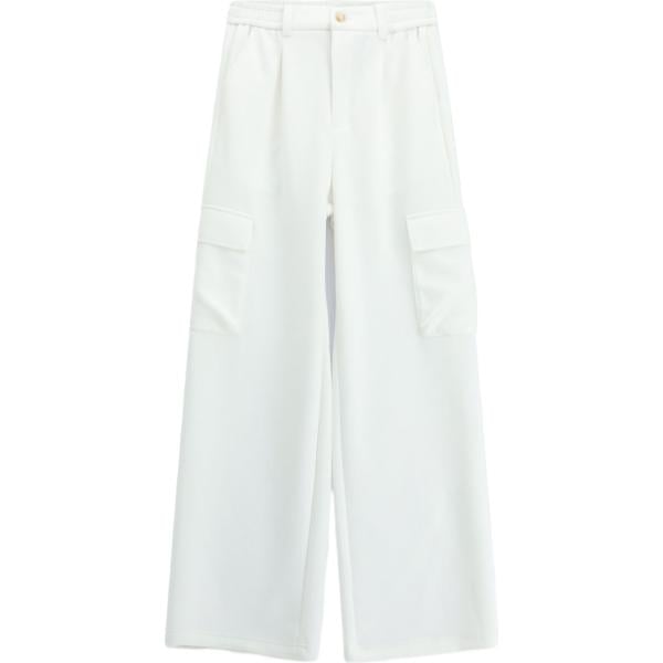pantaloni cargo Imperial bianco