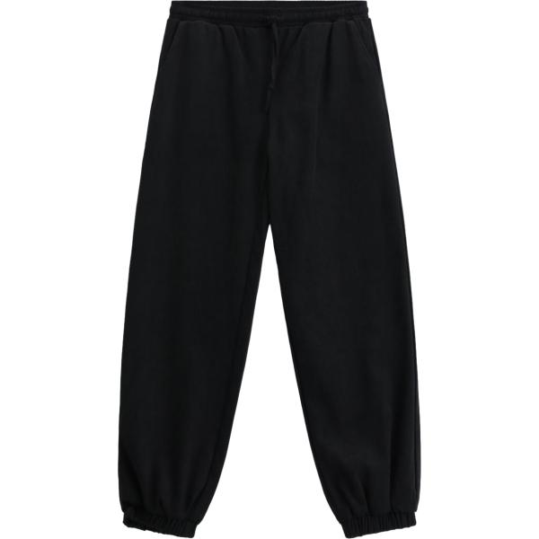 Pantaloni da uomo in nero pece con coulisse Imperial