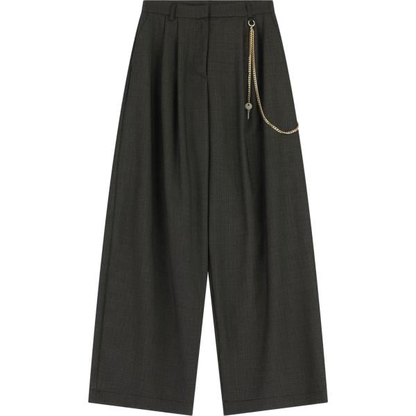 pantaloni a palazzo Imperial marrone