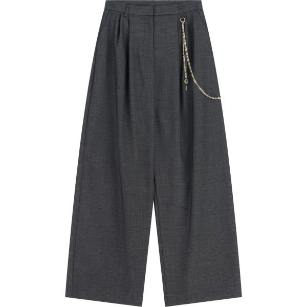 pantaloni a palazzo Imperial grigio