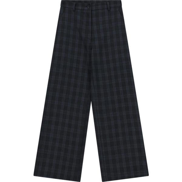 pantaloni a palazzo Imperial nero a quadri