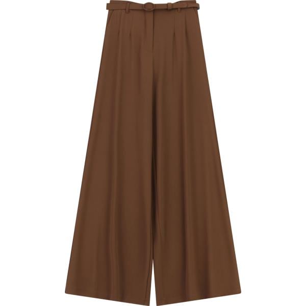 pantaloni a palazzo Imperial marrone
