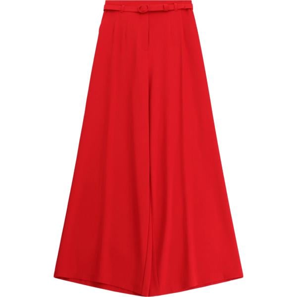 pantaloni a palazzo Imperial rosso
