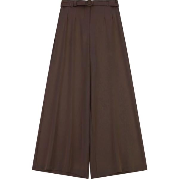 pantaloni a palazzo Imperial marrone